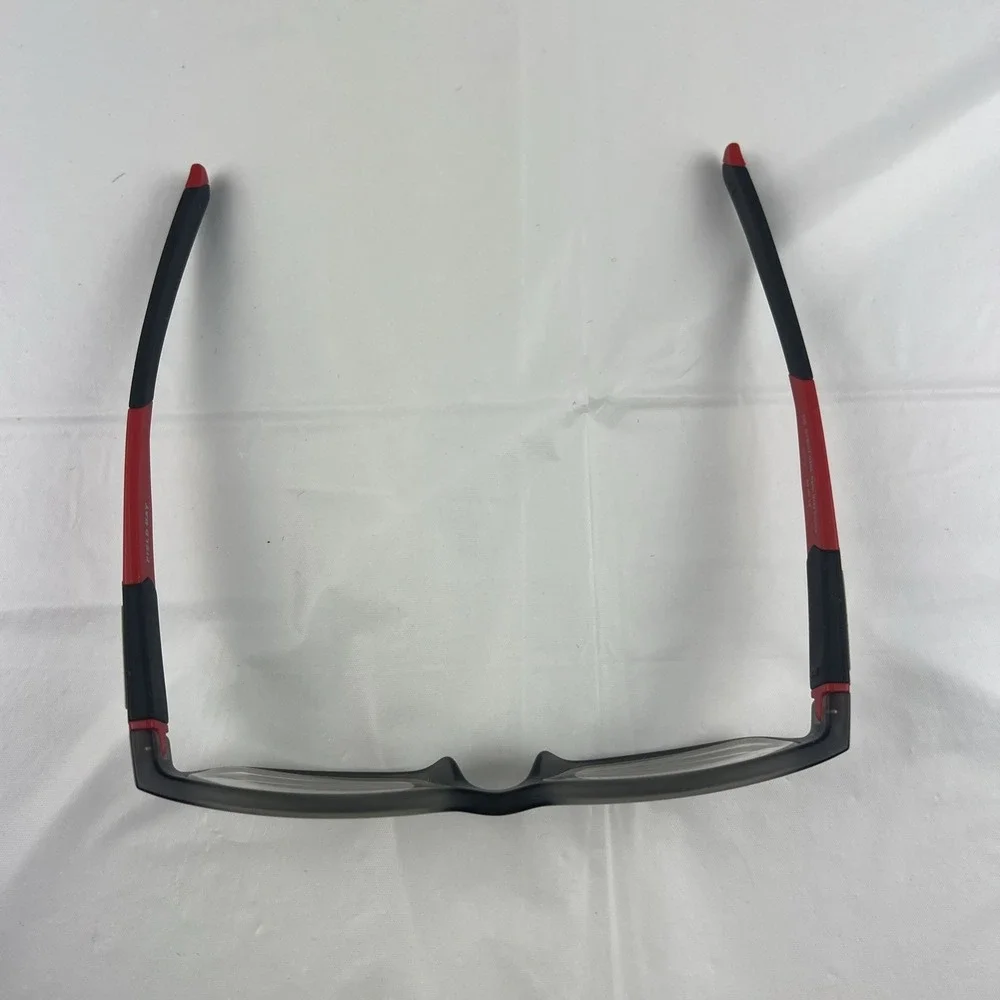 Oakley OY8007 0250 Field Day Youth Glasses Satin Grey Smoke Red 50-15-128 #2